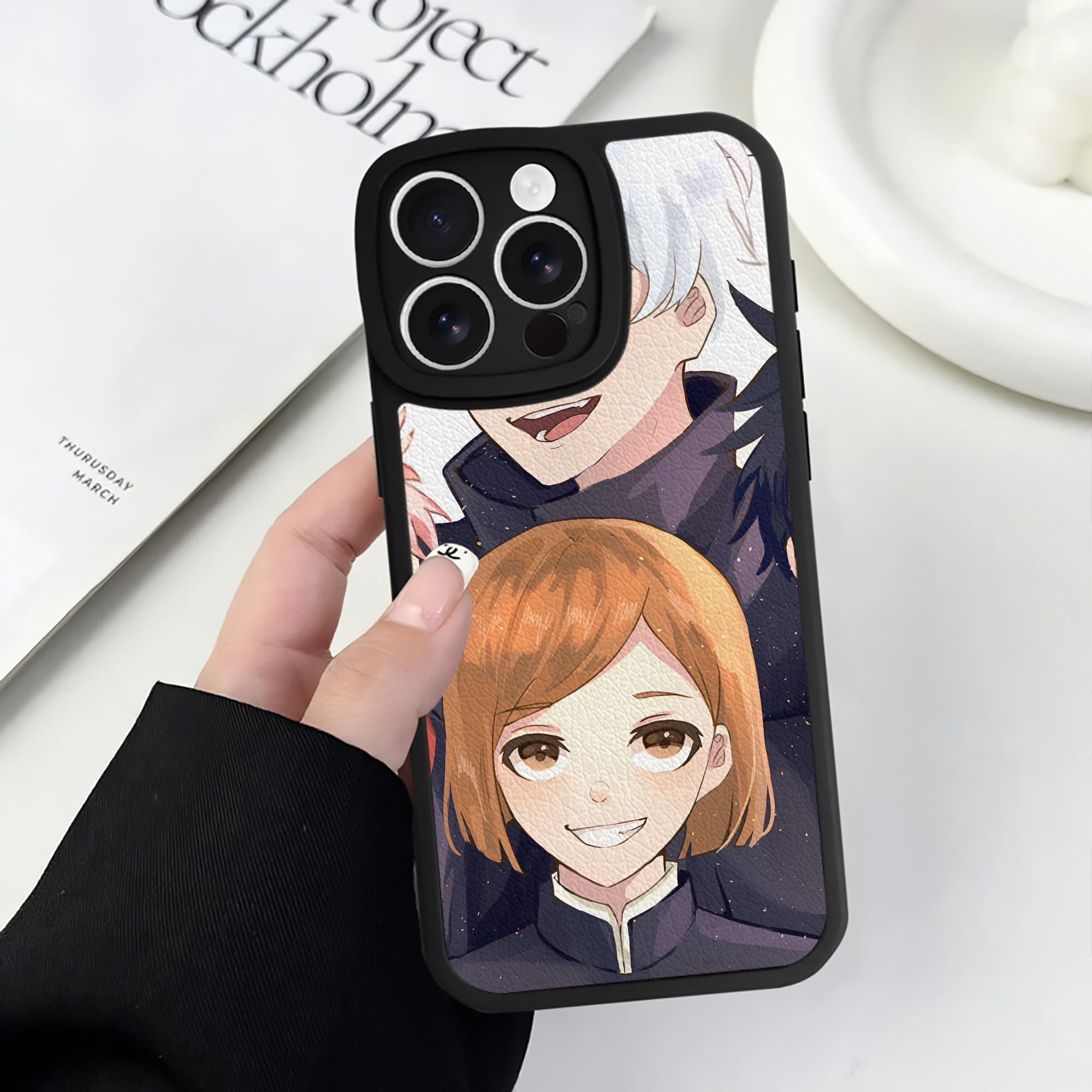 （画像用） SPY×FAMILY间谍家家酒 【iPhone 16シリーズ対応】シリコンスマホケース（レザー調） 材質：シリコン
